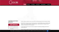Desktop Screenshot of chescoecharteredsurveyors.com